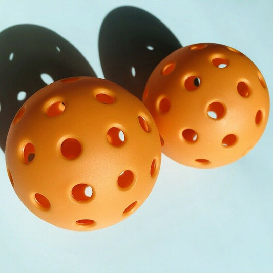 Pickleball Yellow Indoor Plucking Ball with 26 Holes Orange Outdoor Pluckin I5I8